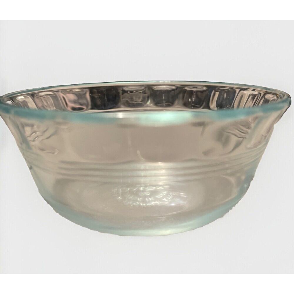 Vintage 464 Pyrex 10oz 300ml Blue Tint Glass Dish microwave safe - Picture 2 of 2
